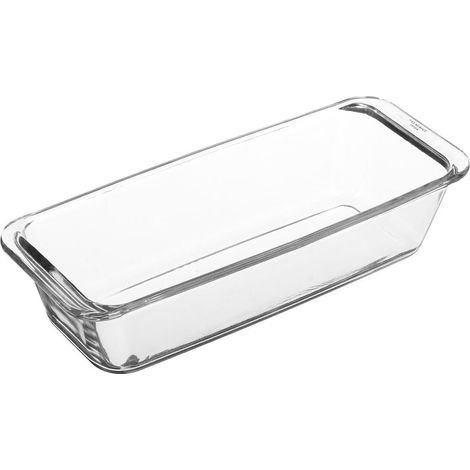 Kuchenplatte aus Glas – 1 Stück – Klarglas – Elegantes und robustes Design – Für Gebäck und Obst – 31 cm (1/2)