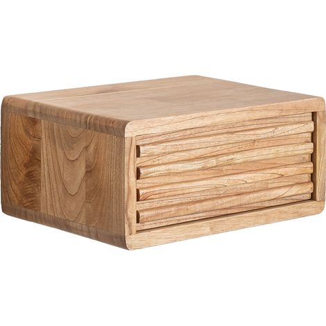 Mesita de Noche Flotante en Madera Deleyna SKLUM (1/5)