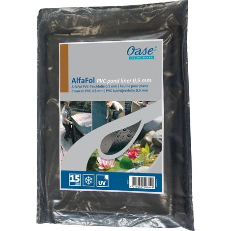 Alfafol nero Protezione Laghetto 0,5 / 6x5 m