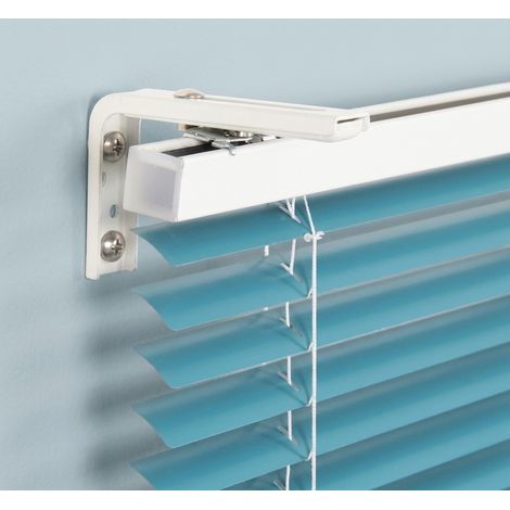 Lot de 2 équerres réglables déport entre 10 et 16,5cm - Blanches (1/3)