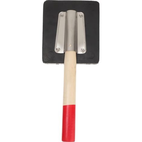 Bloc de Frappe à Manche en Bois en Caoutchouc Noir pour Pose de Sol Outils pour Revêtements de Sol Stratifiés, Usage Maison et Pose de Dalles, Prise Confortable (1/5)