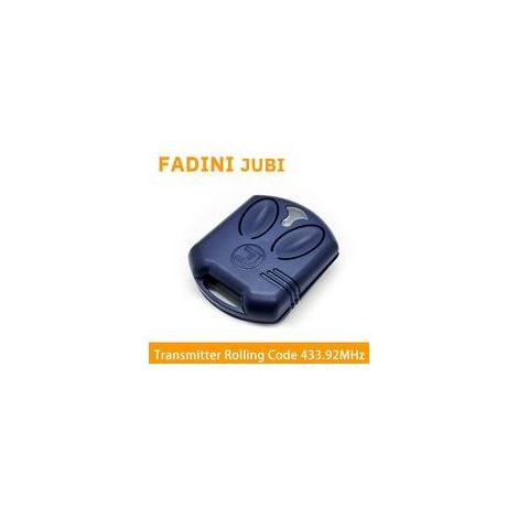 Télécommande universelle pour portails coulissants et portes de garage – Compatible avec les fréquences de 433,92 MHz (modèles JUBI 433-2, 433-4, 433-2TR petit modèle) – Remplacement facile, aucune pr (1/2)