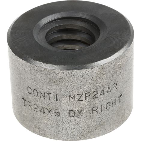 Rs Pro – Bague écrou cylindrique 24mm – Filetage métrique pas standard – Pour assemblages mécaniques – Soudage MIG recommandé