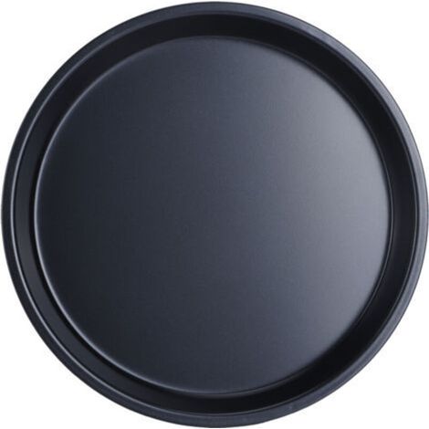 Plateau à Pizza Antiadhésif en Acier au Carbone, Plateau de Cuisson, Outils de Cuisine pour Faire des Tartes à Pizza, des Gâteaux, du Pain (8 Pouces)