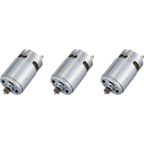 moteurs à engrenages 12 V 13 dents RS-550VC-8518 pour perceuse-visseuse électrique GSR12V-15 3601H68102 - Pièces de rechange d'entretien - Argenté (1/5)