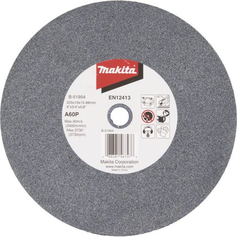 Makita Schleifstein A60P, 205 x 19 x 15,88 mm