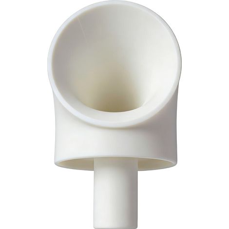 Embudo de plástico resistente para llenar agua - Blanco (1/2)