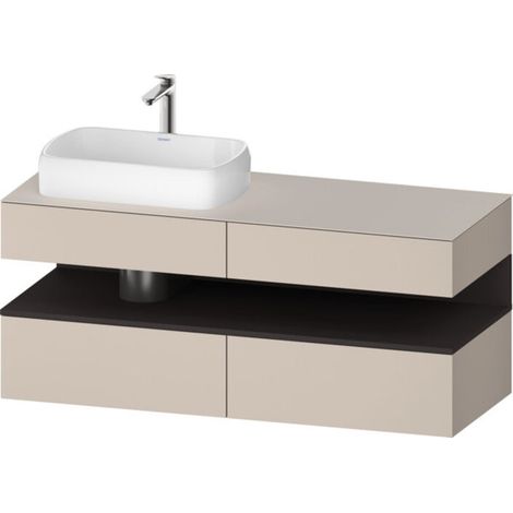 Duravit Collection One Konsolenwaschtischunterbau, 2 Auszüge, 2 (1/2)
