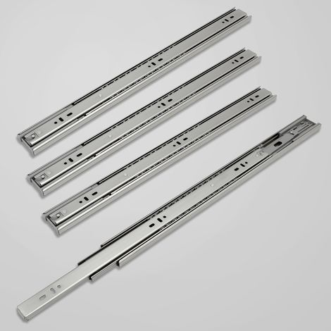 Wolketon 1-10 coppie Guide per cassetti di mobili. Guide per cassetti con cuscinetti a sfera ad estrazione totale. 35kg/45kg 450mm