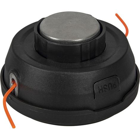 Vito – Tête automatique pour débroussailleuse – 2,5m de fil nylon 2,4mm inclus – Compatible avec fils de 1 à 2,5mm – Montage M10 x 1,25 (1/2)