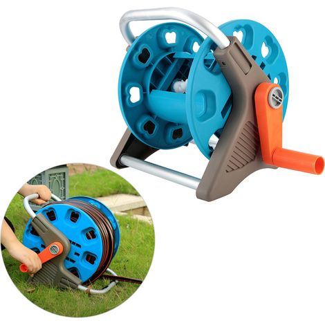 G1/2 Wasserrohr Gartenbewässerungswagen Schlauchtrommel Schlauchhalterung Aufbewahrungsgestell (1/5)