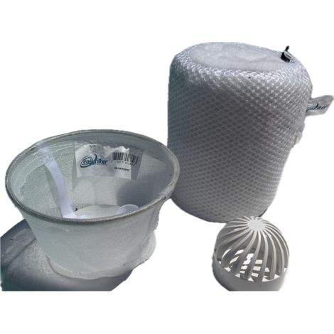 Cartouche Ecologique compatible FILTRINOV GS14 -( 1 Easybag + 1 crépine + 1 panier Préfiltre) (1/3)