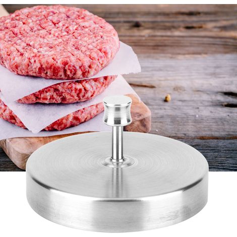 Presse à viande à hamburger en acier inoxydable, moule à hamburger, outil de cuisine pour la maison (1/5)
