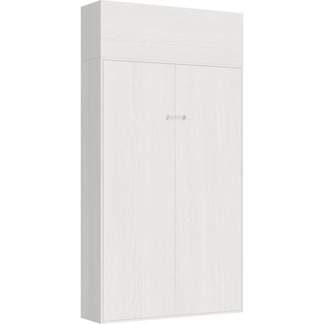 Letto 120 Kentaro Bianco Frassino con pensile vasistas