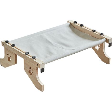 Hamac pour chat en bois (1/5)