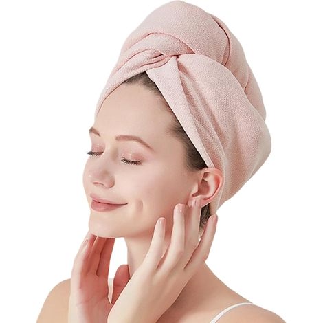 Turban en microfibre à séchage rapide pour homme et femme après la douche (1/5)
