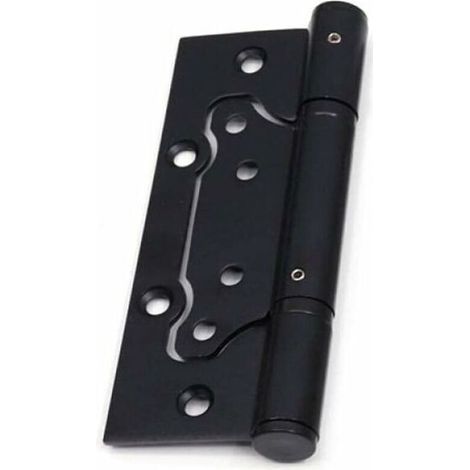 - Charniere Inox 2 Pièces Amortissement Charnière D'Image Hydraulique 5 Pouces En Acier Inoxydable Porte À Fermeture Automatique Porte Fermée Porte Invisible Charnière À Ressort Noir (1/5)