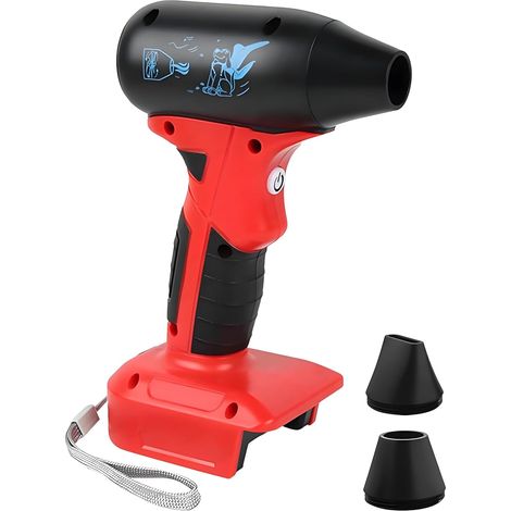 Mini souffleur sans Fil Compatible avec Batterie Milwaukee 18 V,130 000 TR/Min,Haute Vitesse avec contrôle à 4 Vitesses pour Le Travail du Bois (1/5)