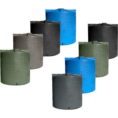 Cuve de stockage d'eau 4000l aérienne-lot de 8 (1/2)