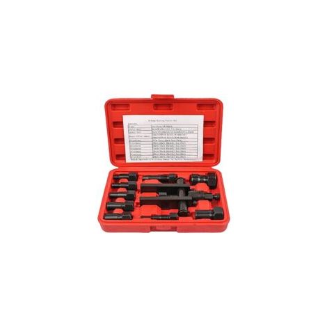 Estrattore per cuscinetti, set di 10 estrattori per cuscinetti per moto, kit di attrezzi per la rimozione dei cuscinetti delle ruote, attrezzo robusto e pratico per la rimozione dei cuscinetti delle m