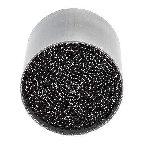 Catalyseur de Tuyau D'échappement de Moto Catalyseur de Silencieux D'échappement Moyen Avant en Acier Inoxydable Universel pour Moto (53 50mm) (1/5)