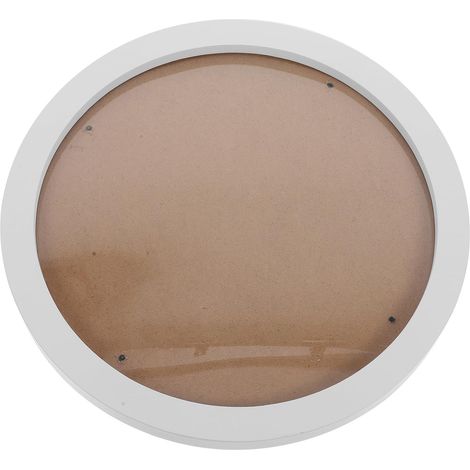 Cadre Photo Rond Bois 30 CM – Porte-Photo Mural pour Chambre et Galerie Décoration Rustique (1/5)
