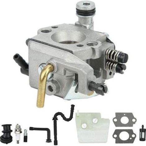 Kit de Tube d'admission de Filtre de Carburateur Adapté pour 024 026 MS260 Kit d'outils de Matériel d'accessoires de Pièce de Tronçonneuse (1/5)