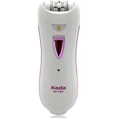 Épilateur pour femmes, épilateur sans fil pour le visage et les pieds, tondeuse bikini portable pour femmes-AquaForge (1/5)