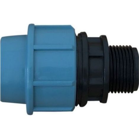Raccord À Visser En Pe Gz 40 X 1 1/4 Pour Eau Pn16