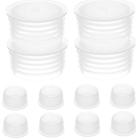 Round Pot Plugs for Balcony Planters, Plastic, 12 Pieces (1/5)