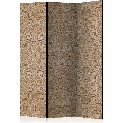 Paravento - Sand ornament [Room Dividers] - 135x172 (1/4)