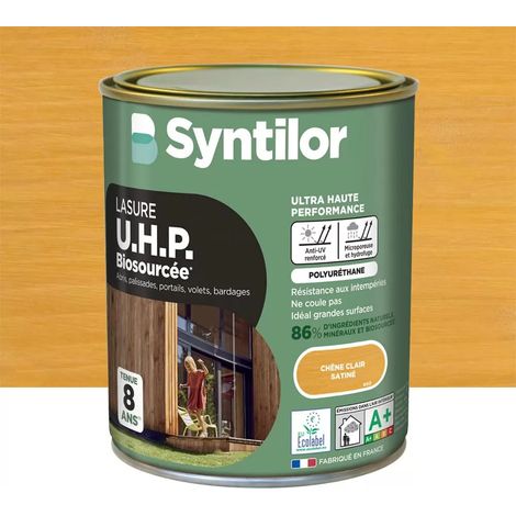 Lasure U.HP Biosourcée Nature Protect SYNTILOR Chêne Clair 1 L (1/3)