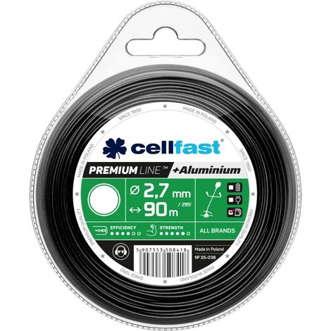 Fil de coupe Cellfast 2,7 x 90 m rond premium