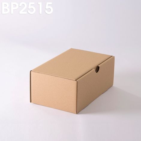 Lot de 25 boîtes postales brunes 250x150x100 mm – Simple cannelure – Capacité de charge jusqu'à 10 kg – 100% recyclable – Enveloppebulle