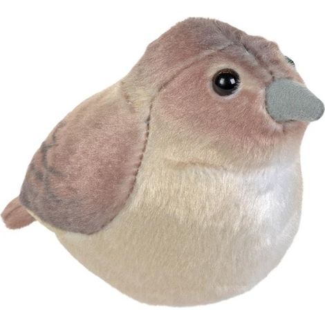 Mascotte Usignolo Grigio con suono
