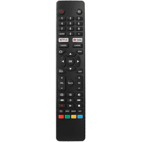 Télécommande de remplacement pour téléviseur intelligent VEON Polaroid LCD LED sans fonction de commande vocale, prête à l'emploi.