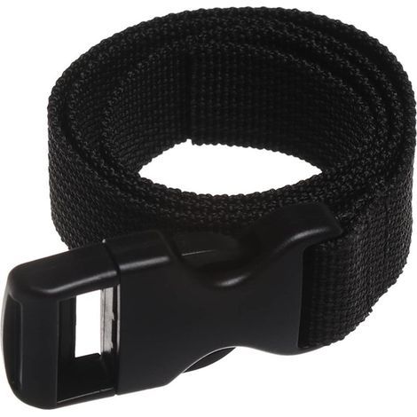 Sangles de fixation — Sangles pour bagages, sangles réglables à boucle à dégagement rapide (Lot de 2, 50 cm) (1/5)