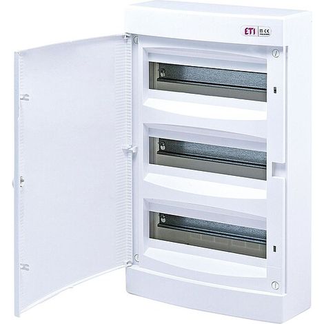 ETI Aufputz-Kleinverteiler, ECT36PO - 3-reihig