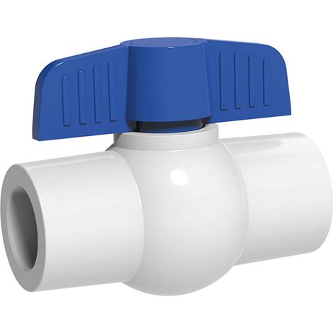 IDMAR Kugelhahn, 1/2" geklebtes PVC-System - Kaltwasser