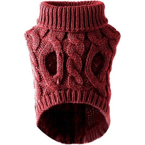 Weste, warmer Mantel, Haustier, weiche Strickwolle (1/5)