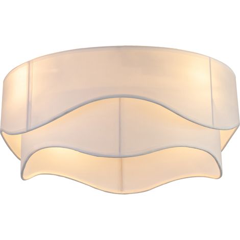 Ventilatore da soffitto design con luce, comando Bluetooth e telecomando, 6 velocità, oro e bianco (1/5)