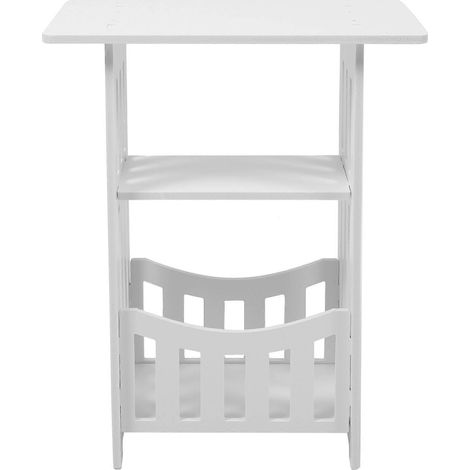 Table d'appoint pour canapé de salon, table de chevet creuse pour chambre à coucher (1/5)
