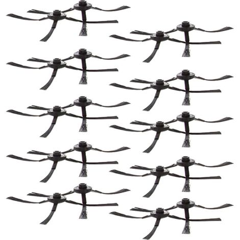 Lot de 20 brosses latérales pour AMIBOT Animal H2O (10 paires)