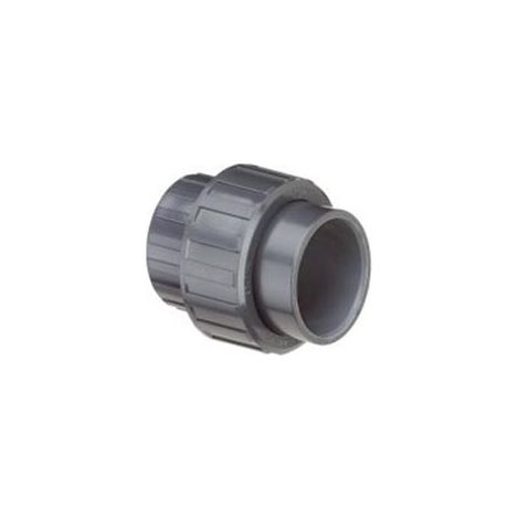 MANCHON UNION 3 PIECES JOINT EPDM A COLLER PVC PRESSION Femelle Ø63 - PLASSON (1/2)