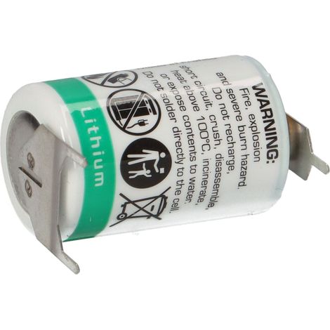 Pufferbatterie Logon Plus Heizungsregler Elco Klöckner LS14250 3,6V Batterie (1/5)