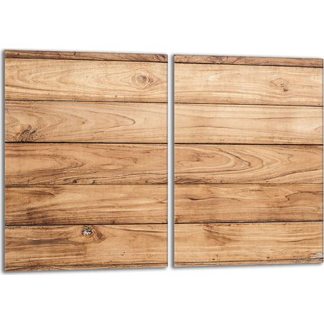 Piastra protettiva in vetro per stufa 2x40x52 Legna (1/5)