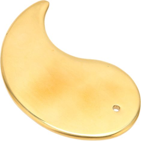 Outil Guasha en Acier Inoxydable pour Massage Facial et Détente Corporelle - Lisse et Efficace