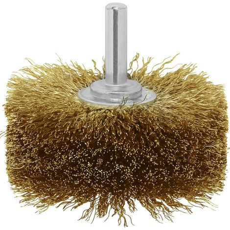 BOSCH - SPAZZOLA PER LEGNO FILO CORDA OTTONATA ONDULATA 80 MM (1/3)
