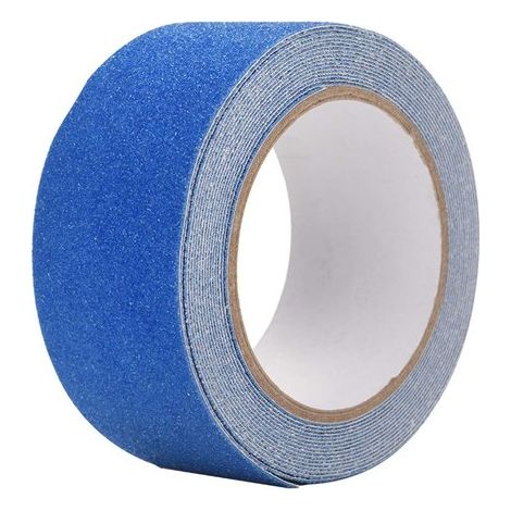 Ruban adhésif antidérapant pour escaliers, 5 m de long, 5 cm de large, en PVC. Pour escaliers intérieurs et extérieurs. Ruban de sécurité antidérapant. (1/5)
