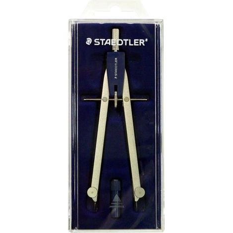 STAEDTLER 557 00SK-I COMPAS À VIS TIGE FIXE